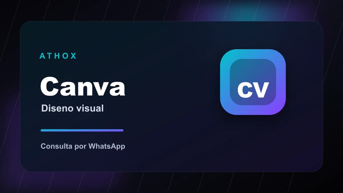 Imagen promocional de Canva en ATHOX