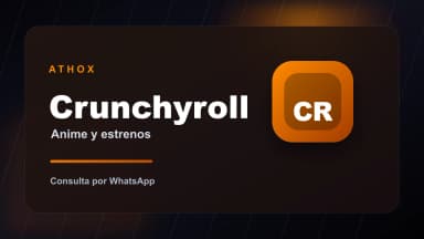 Imagen promocional de Crunchyroll en ATHOX