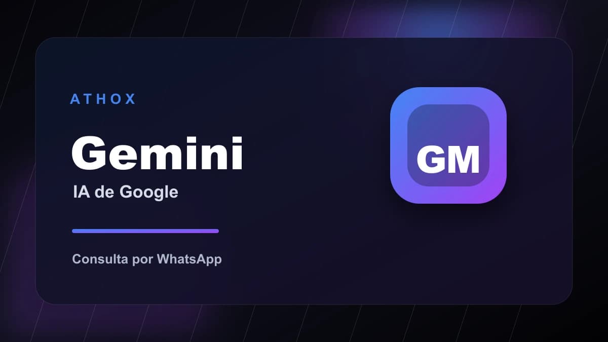 Imagen promocional de Gemini en ATHOX
