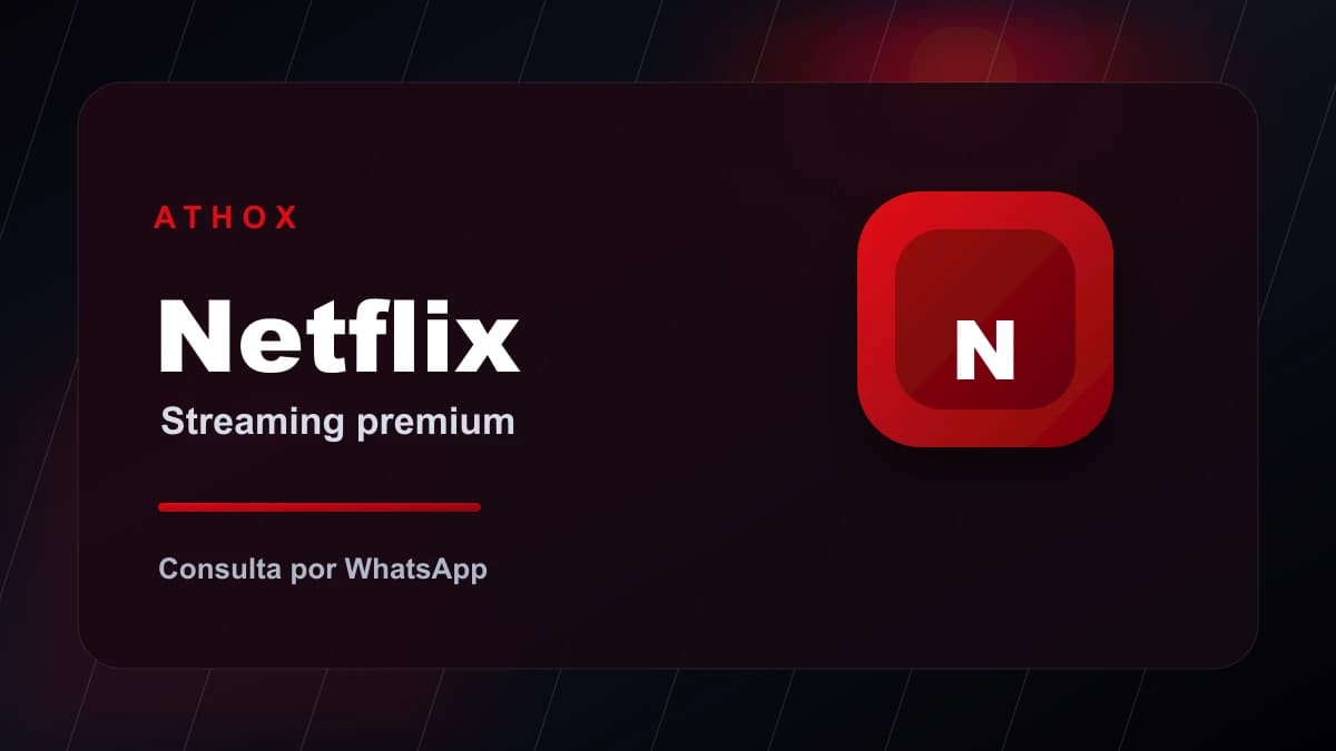 Imagen promocional de Netflix en ATHOX