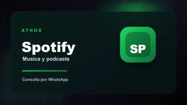 Imagen promocional de Spotify en ATHOX