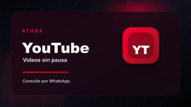 Imagen promocional de YouTube en ATHOX